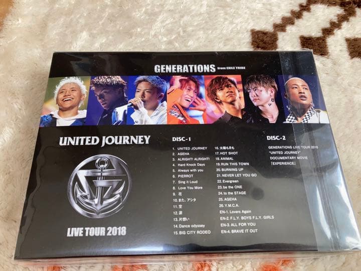 未開封　初回限定版写真集付GENERATIONS UNITED JOURNEY