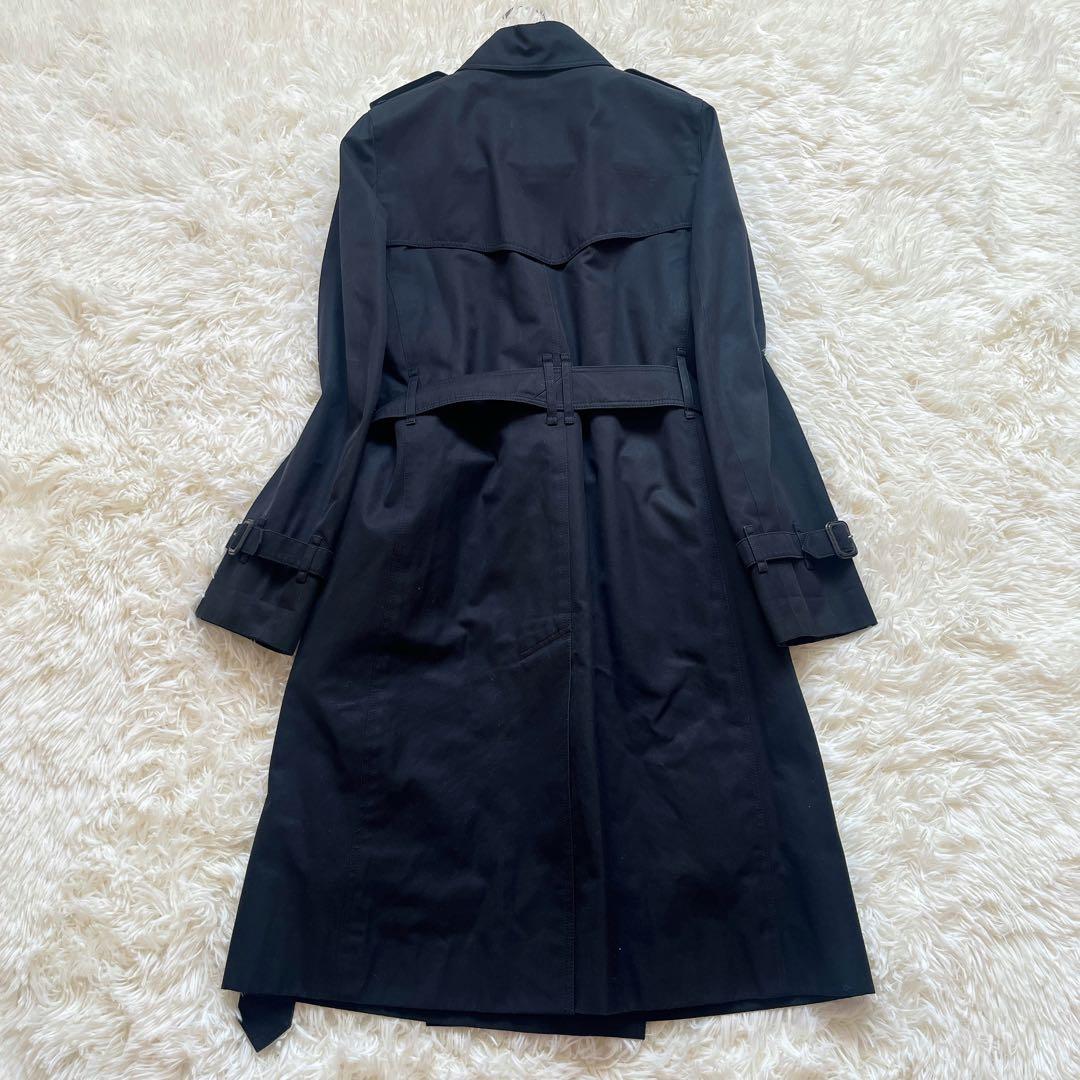 美品　バーバリー　トレンチコート　黒　ライナー　ノバチェック　ベルト