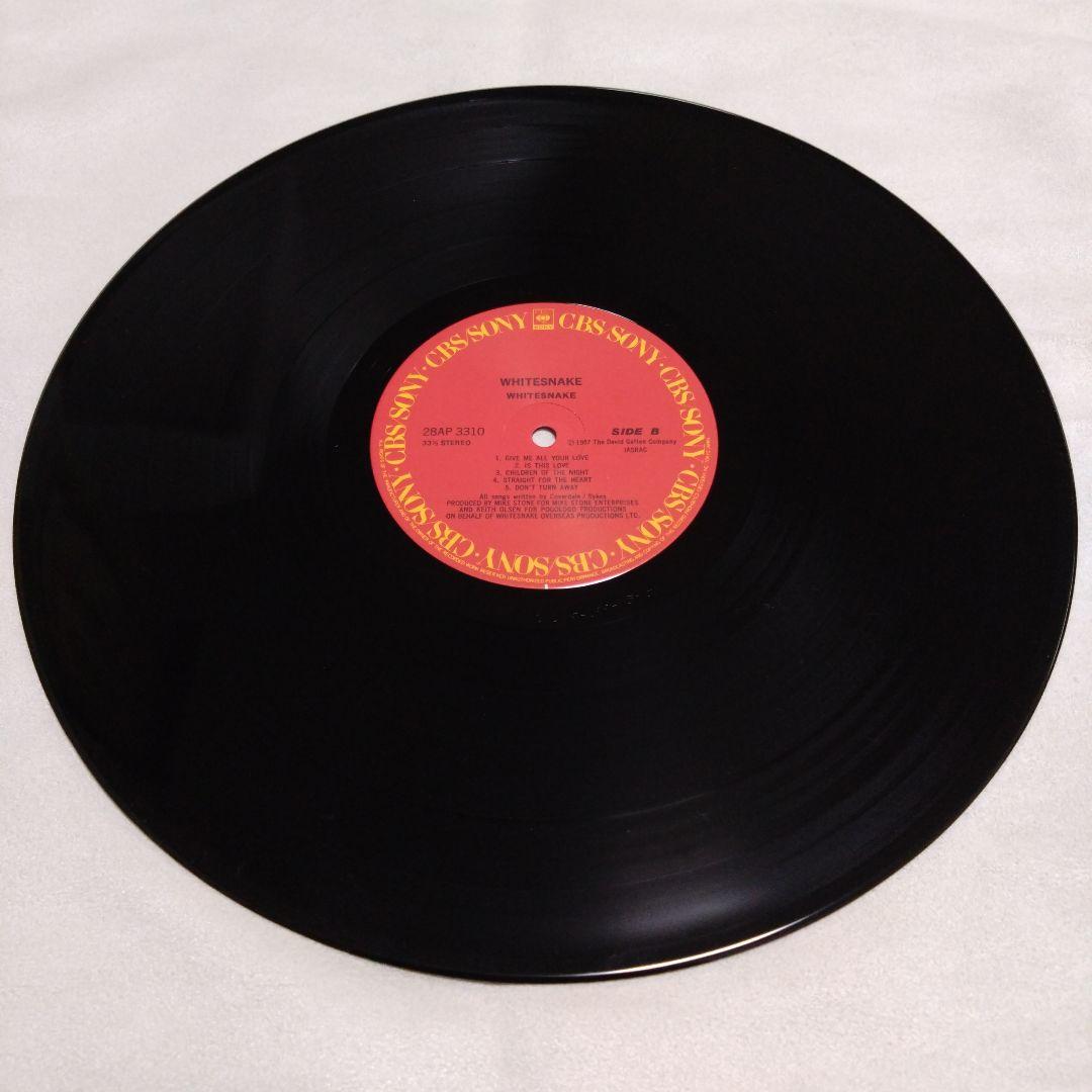 WHITESNAKE /Whitesnake 白蛇の紋章 LPレコード