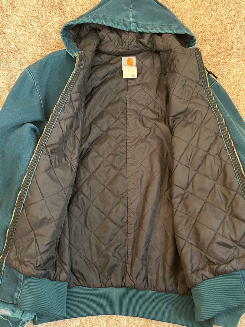 carhartt 海外製　J06DTLアクティブジャケット ダック ブルゾンXL