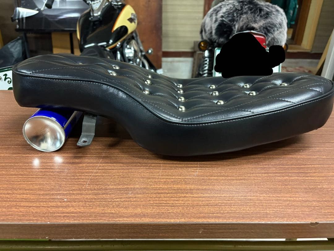 sr400 2%er 2パーセンター　オールドスクールダブルシート