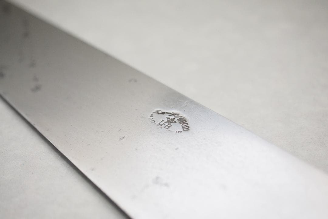 有次　牛刀（片刃）　尺１（33ｃｍ）スウェーデン鋼　K121