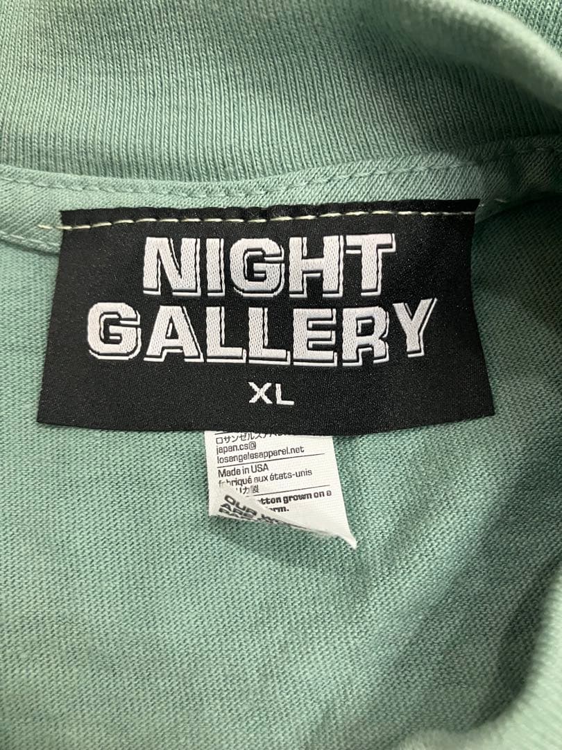 NIGHT GALLERY STUSSYプリントTシャツ