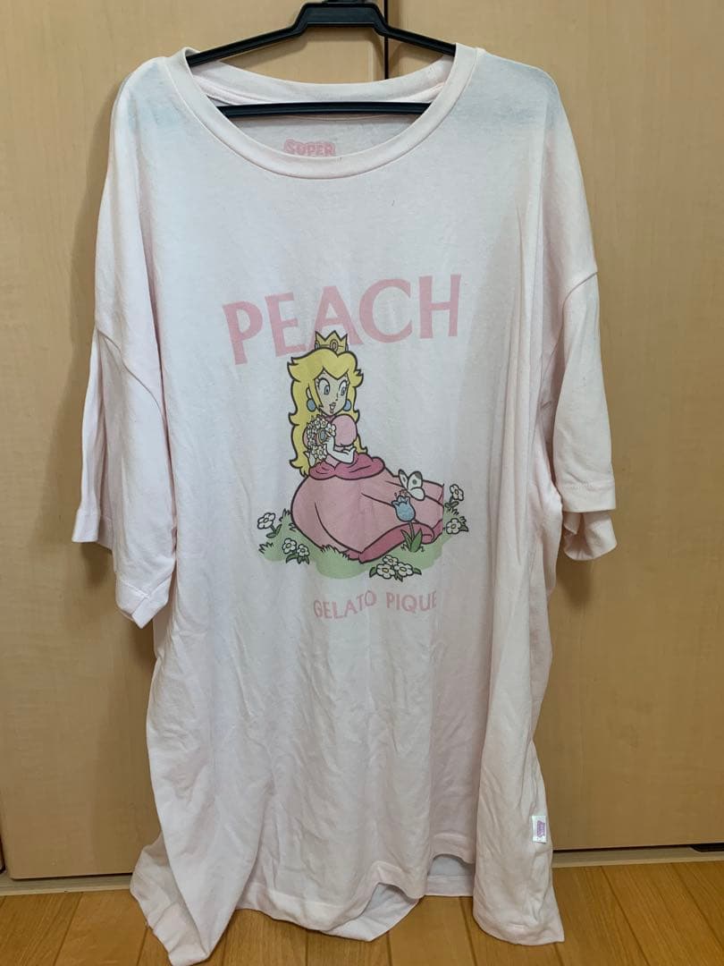 ピーチ姫プリントルームウェアセット
