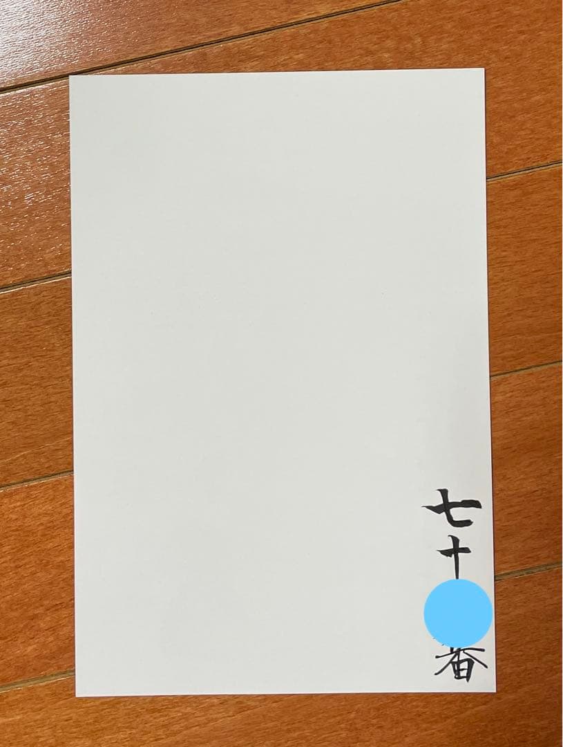 御城印 青森県 七戸城 記念版 限定77枚
