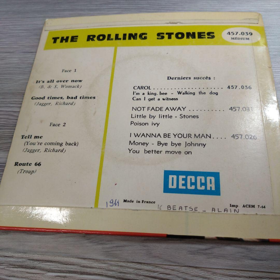 THE ROLLING STONES ローリング・ストーンズ フランス盤EP