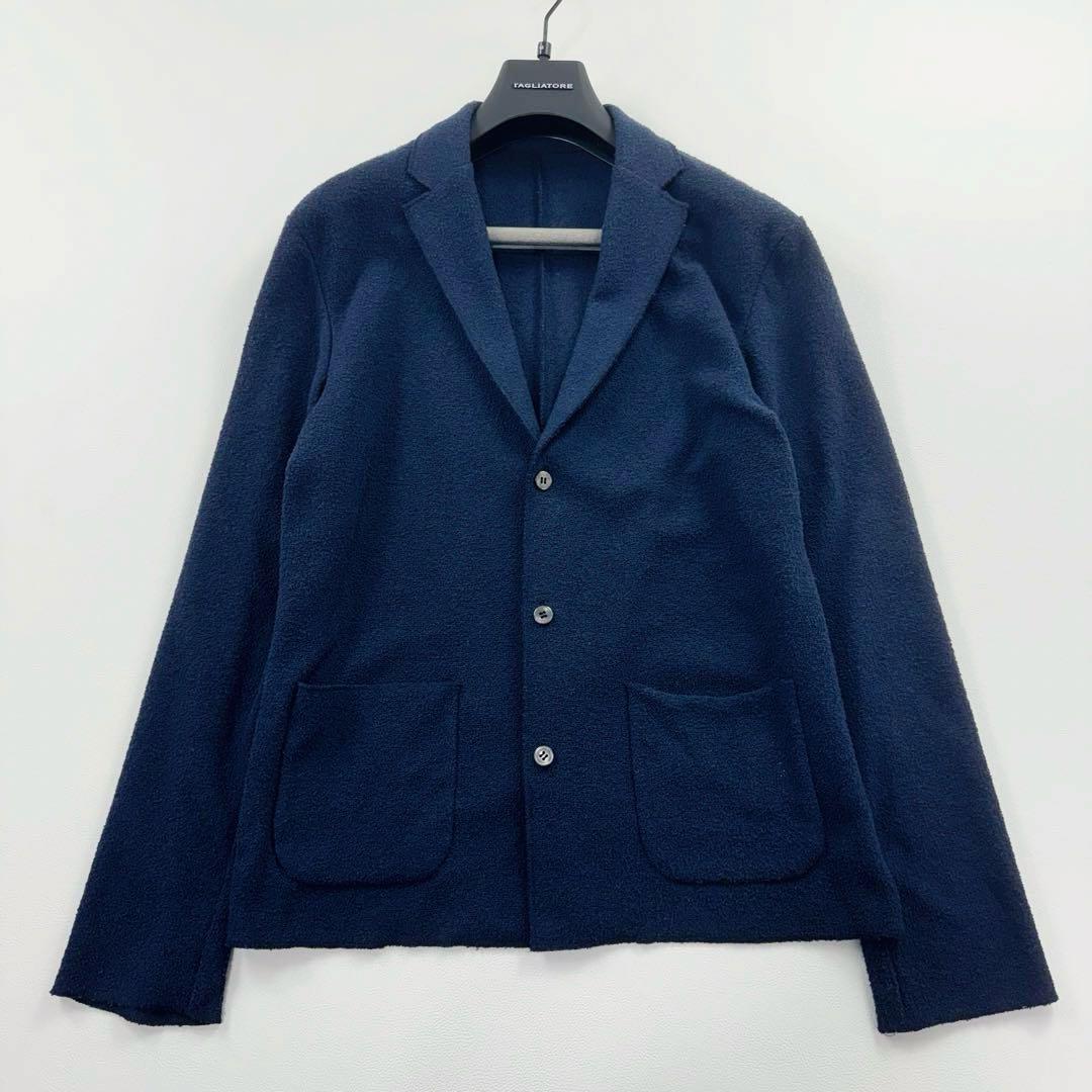 美品✨マッキントッシュ ニット テーラードジャケット パイル地 サンプル品 近年