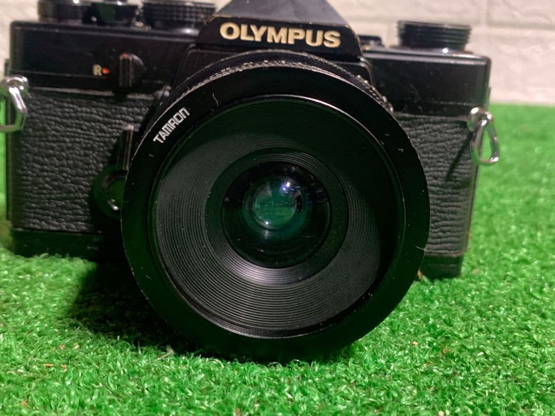 OLYMPUS OM-1一眼レフカメラ TAMRONレンズ付き