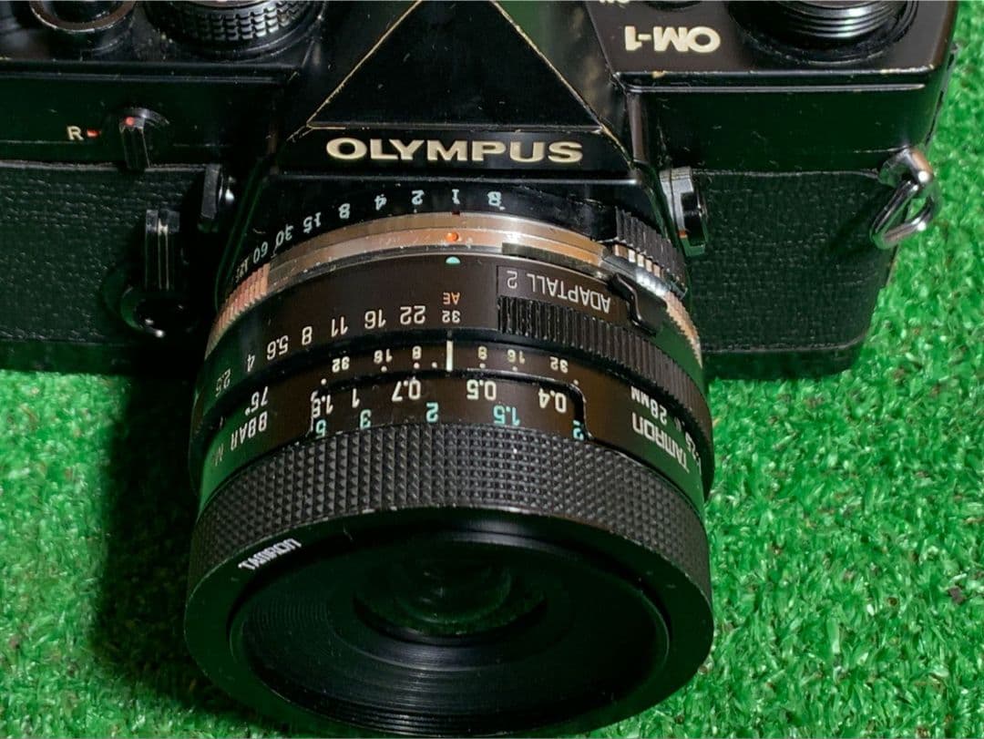 OLYMPUS OM-1一眼レフカメラ TAMRONレンズ付き