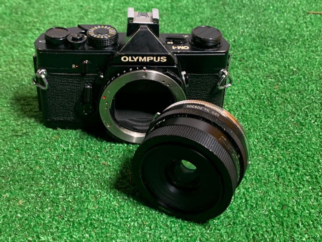 OLYMPUS OM-1一眼レフカメラ TAMRONレンズ付き