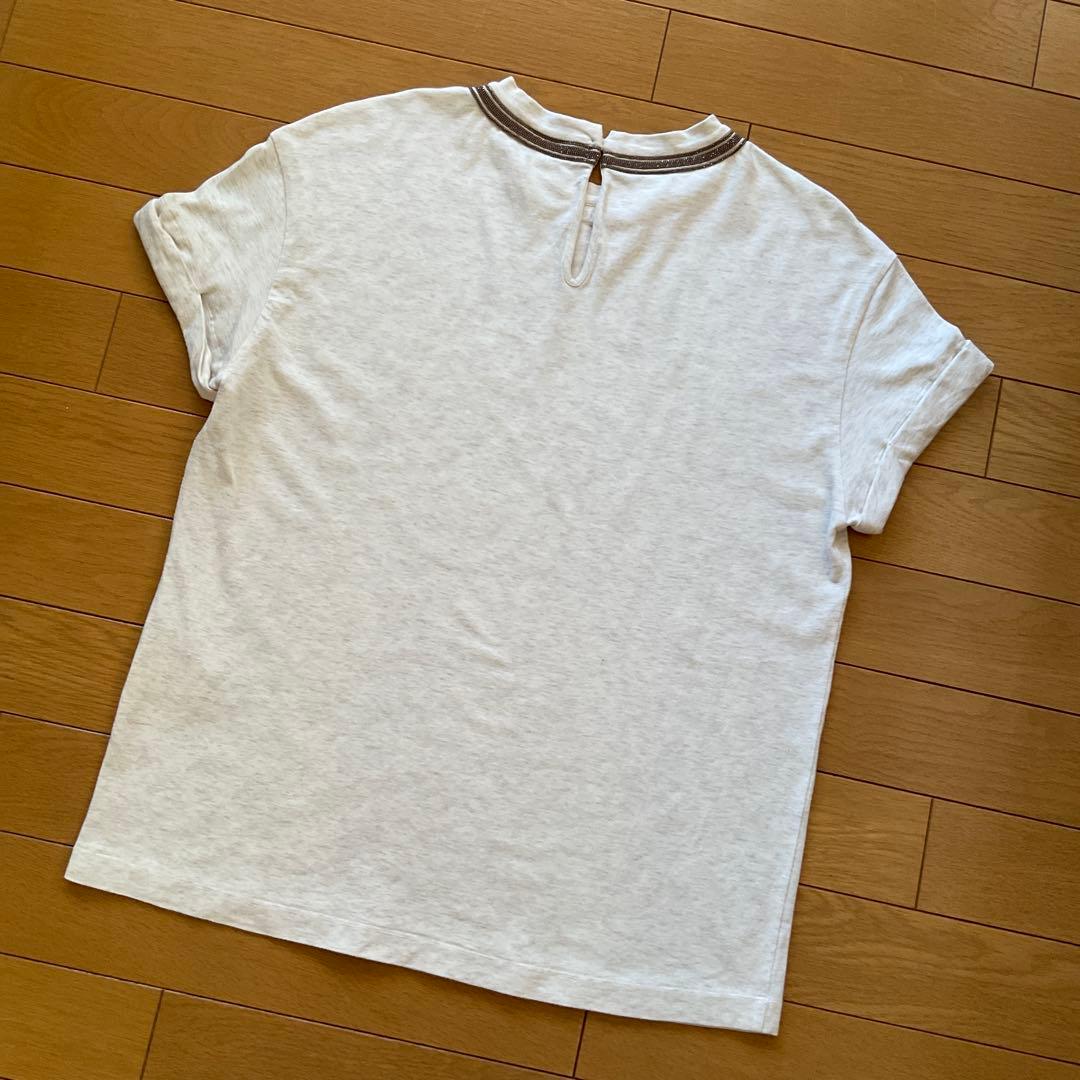 ブルネロクチネリ　モニーレTシャツ　ライトベージュ　XS表記