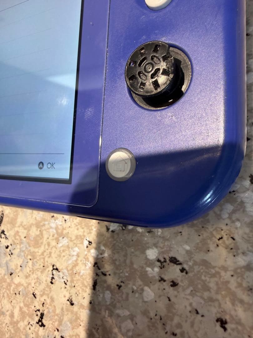 難あり　switch light 本体　ブルー