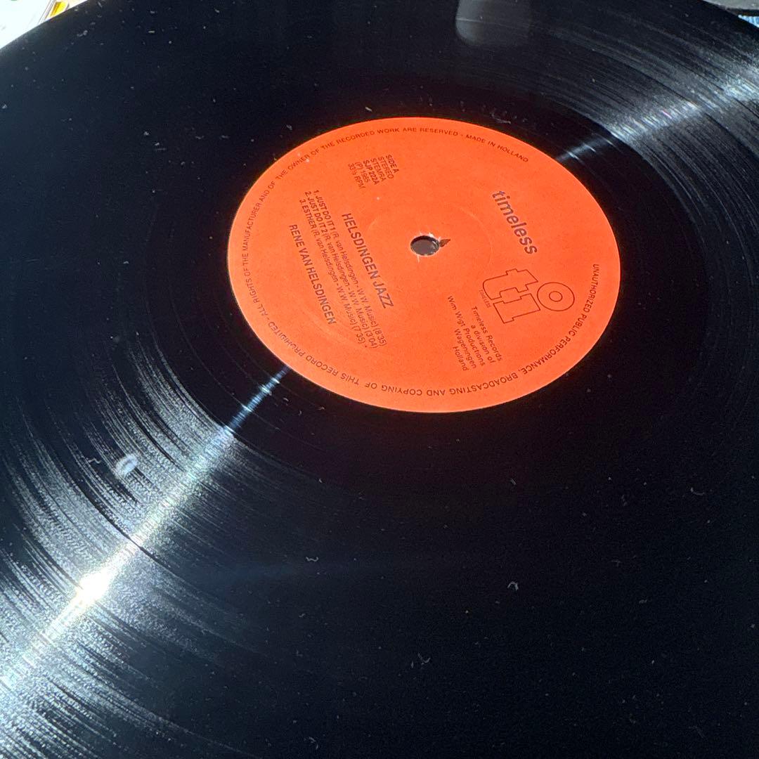 [レコード] Rene van helsdingen jazw LP