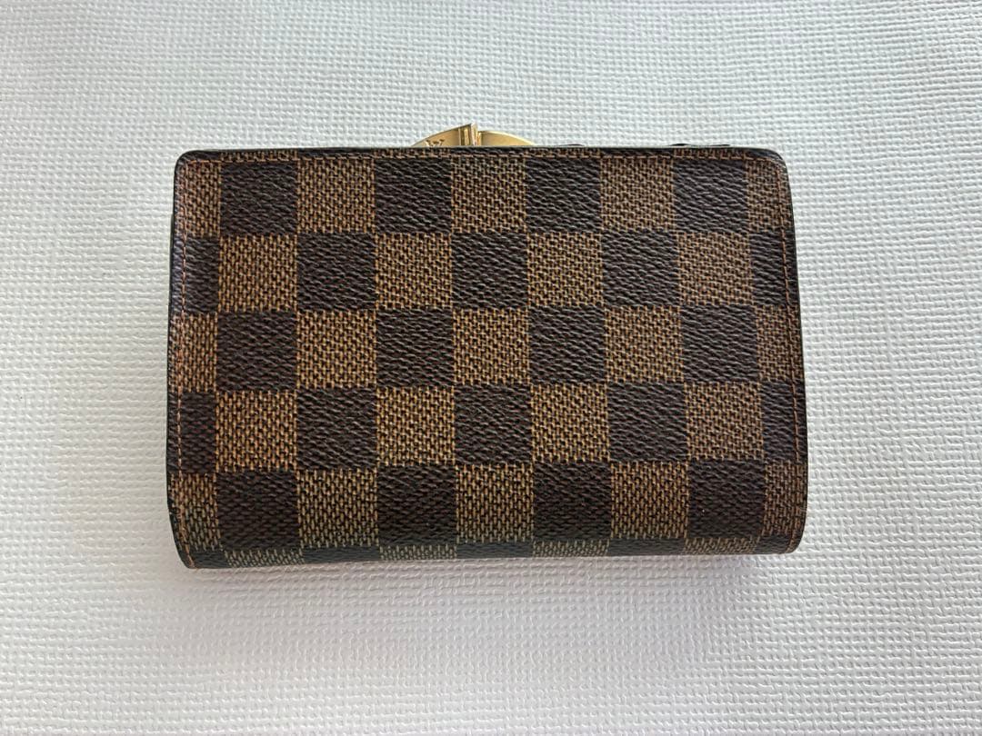 Louis Vuitton ダミエ　キャンバス　二つ折り財布
