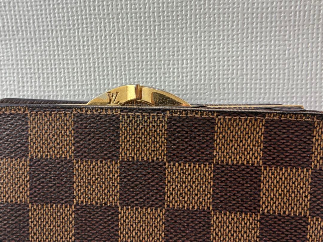 Louis Vuitton ダミエ　キャンバス　二つ折り財布