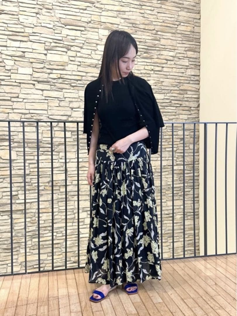 【極美品】MARIHA 花の香りのスカート トゥモローランド別注36