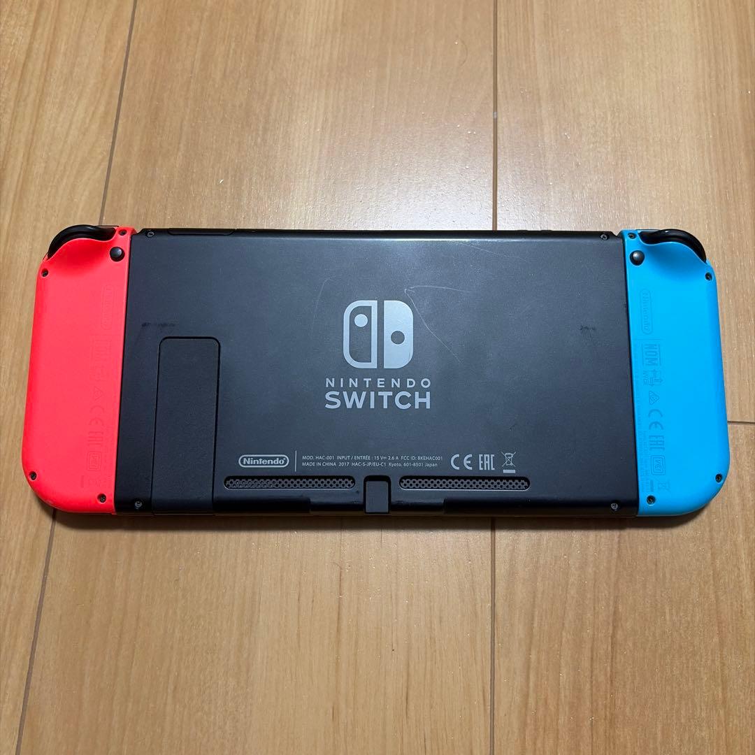Nintendo Switch 本体 ネオン 付属品完備 ソフトSDケースつき