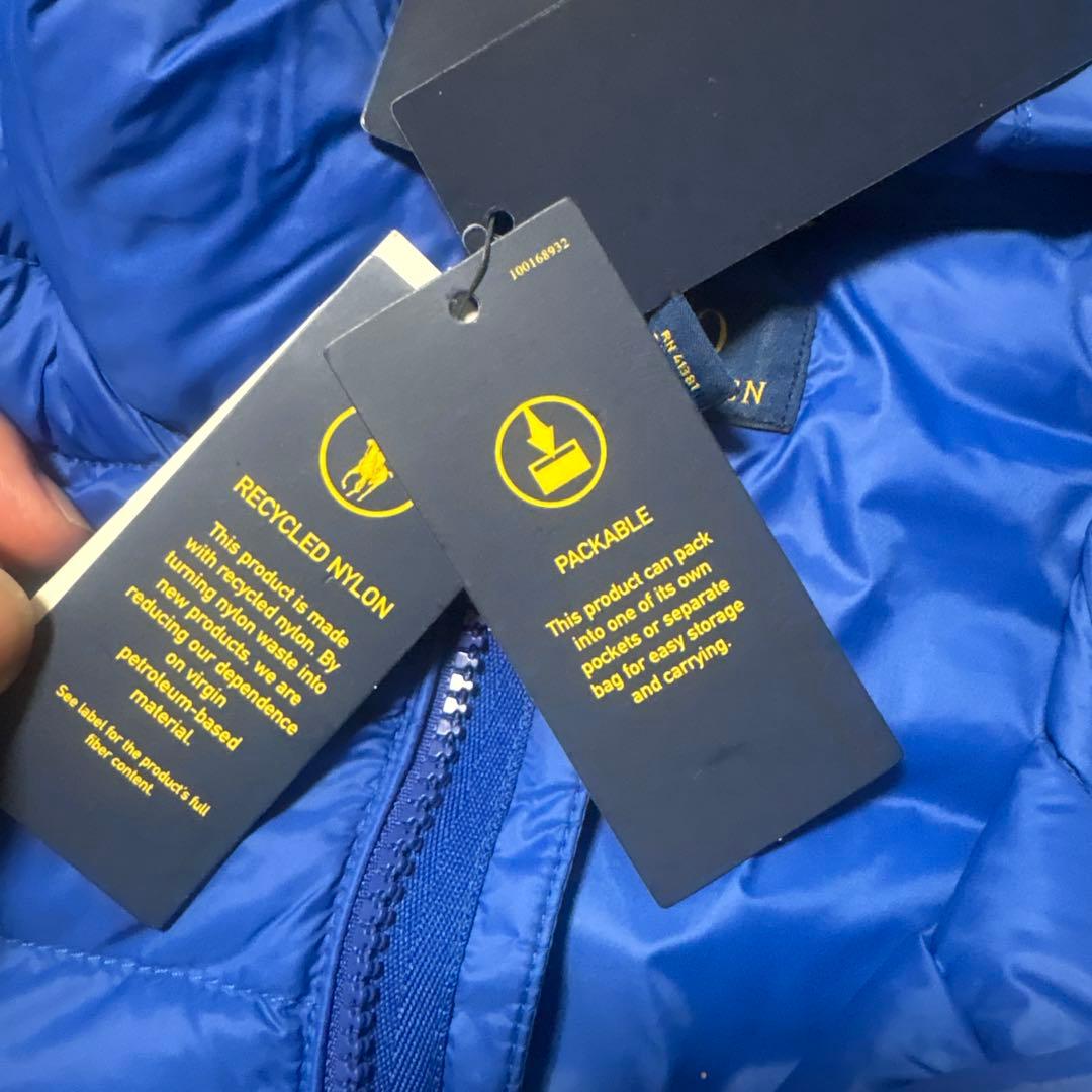 【大幅値下げ】Ralph Laurenダウンベストゴルフに！ラルフローレンS相当