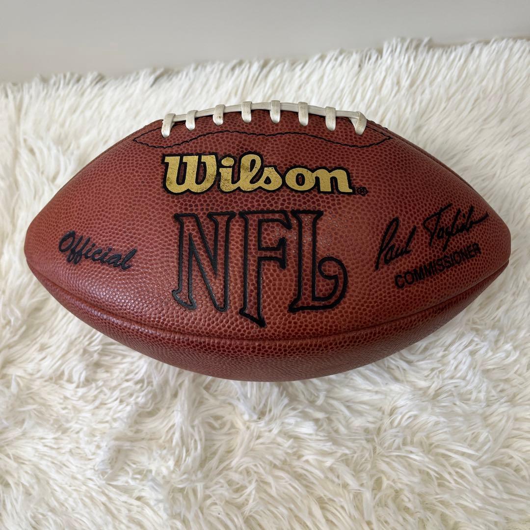 ウィルソン　NFL アメリカンフットボール　2個セット　インテリア　ボール