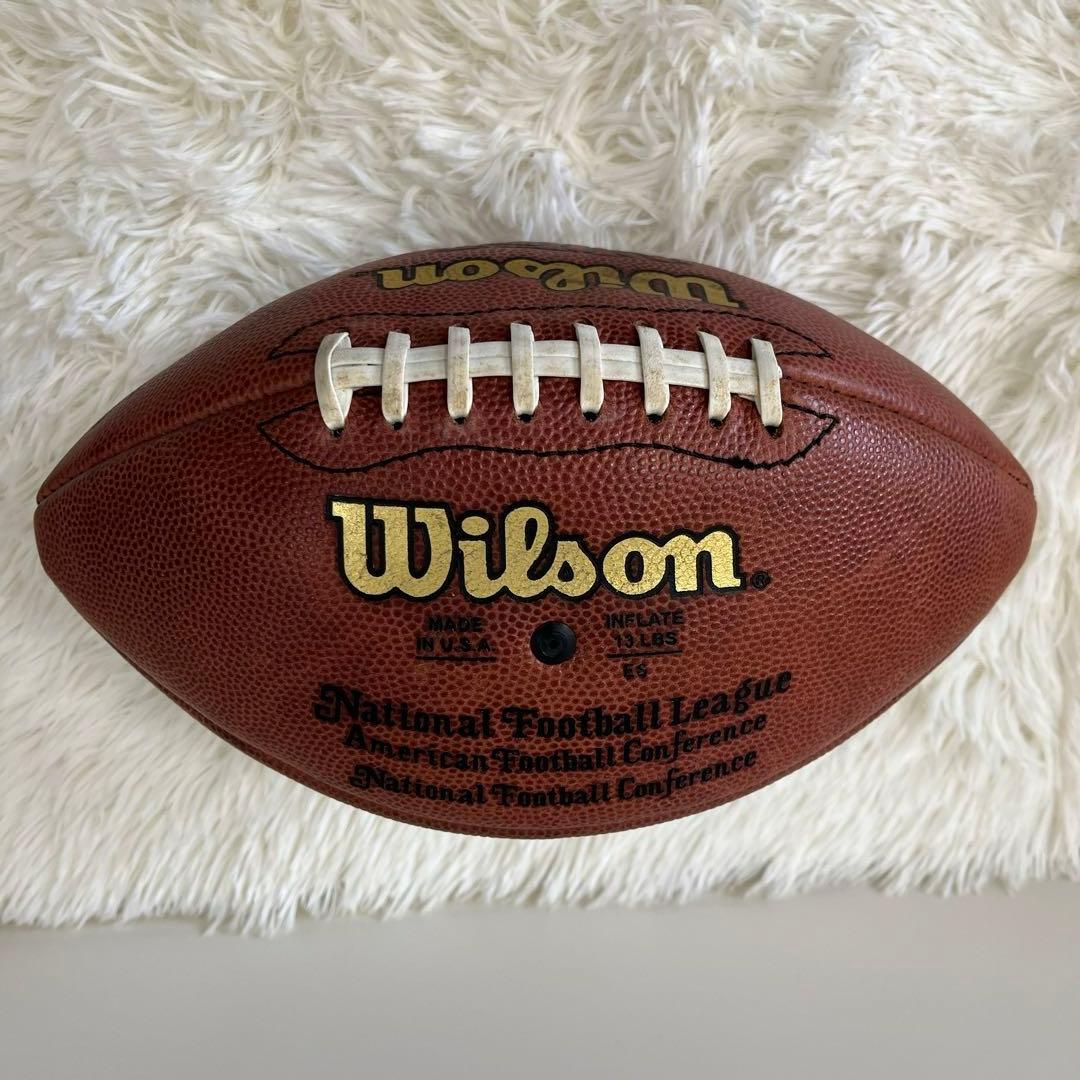 ウィルソン　NFL アメリカンフットボール　2個セット　インテリア　ボール