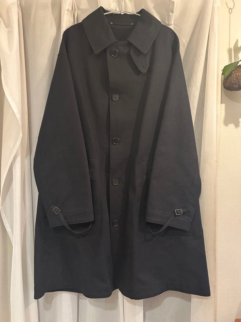 アプレッセ a.presse Motorcycle Half Coat navy