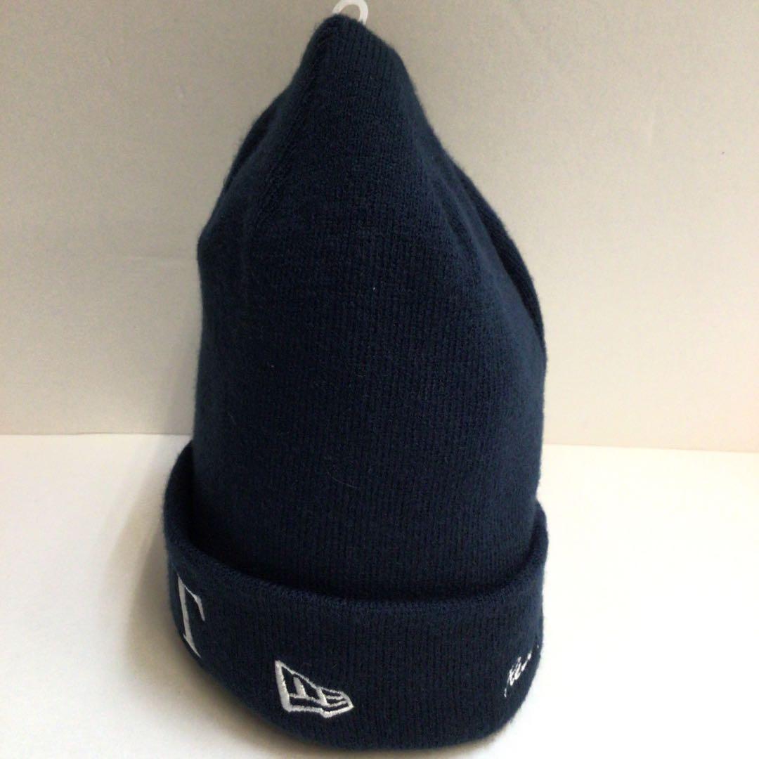 NEW ERA × BoTT ネイビー ビーニー ロゴ刺繍 74-0217-3B