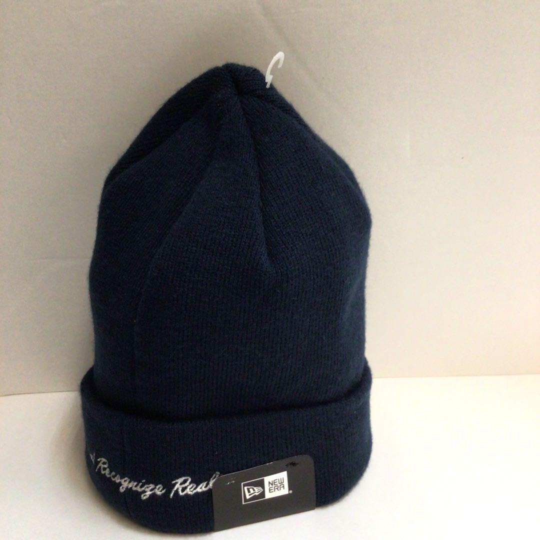 NEW ERA × BoTT ネイビー ビーニー ロゴ刺繍 74-0217-3B