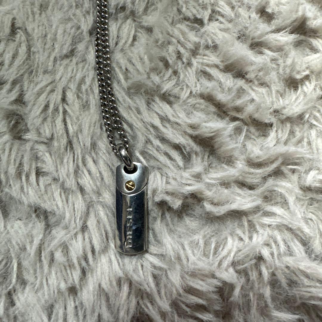 DIESEL/ディーゼル ネックレス ドックタグ DX1116 K402