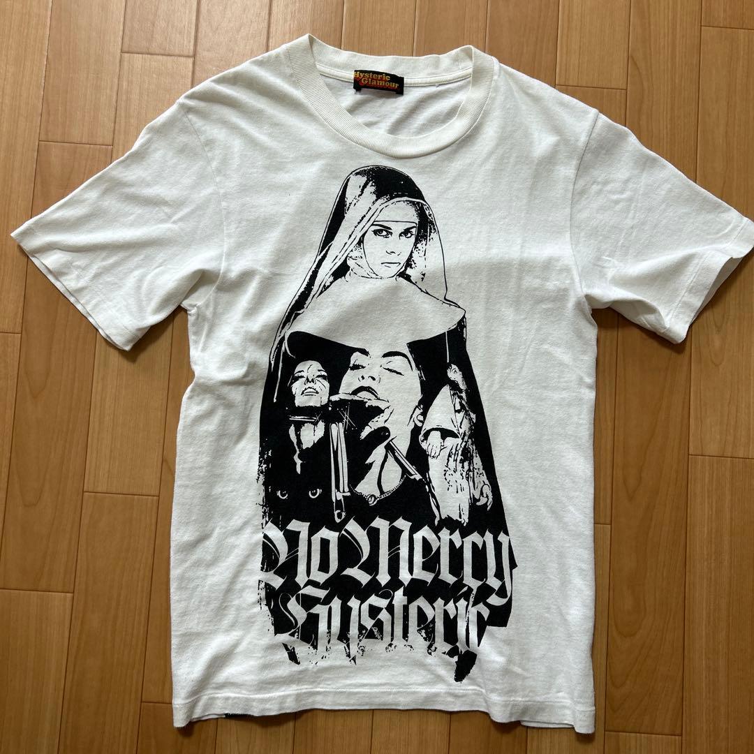 Hysteric Glamour グラフィックTシャツ　ヴィンテージ　白