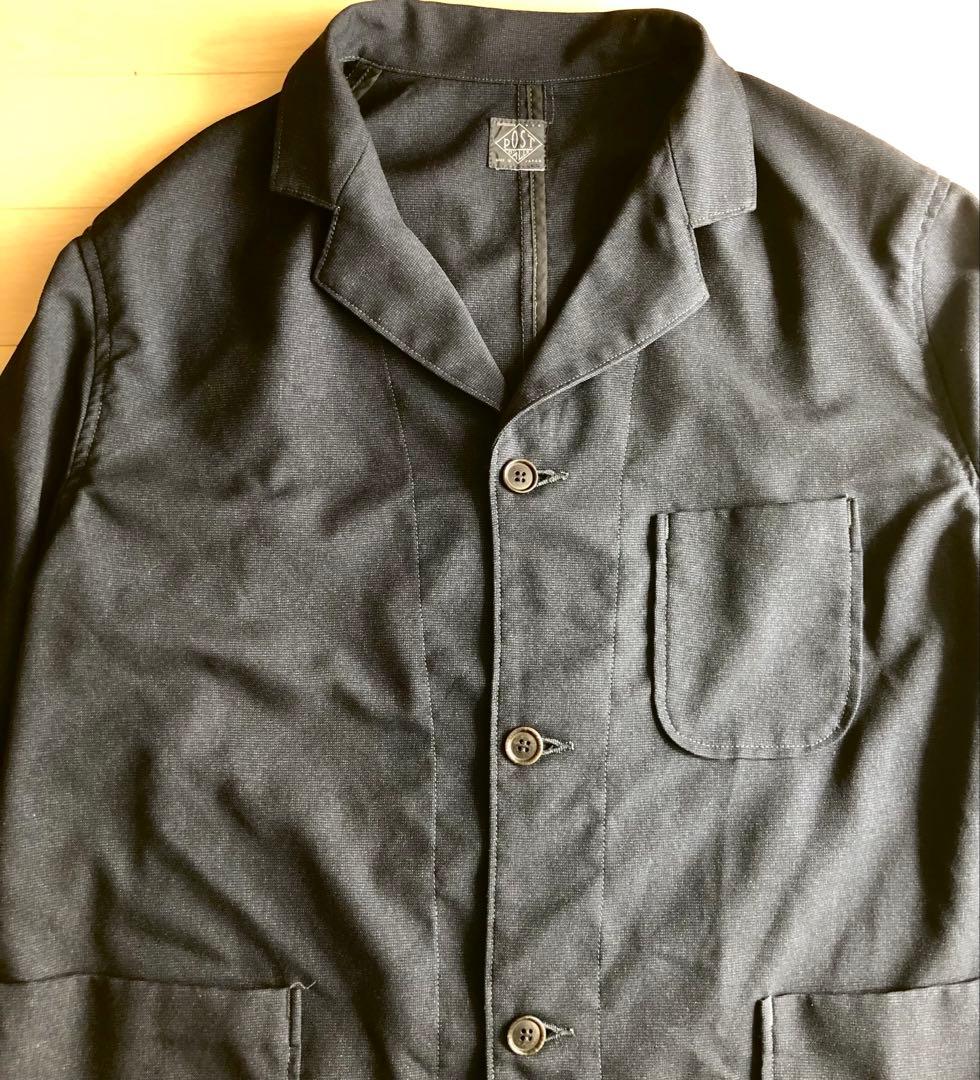 着用1回 美品 POST O'ALLS OK Rider Navy ポリツイード