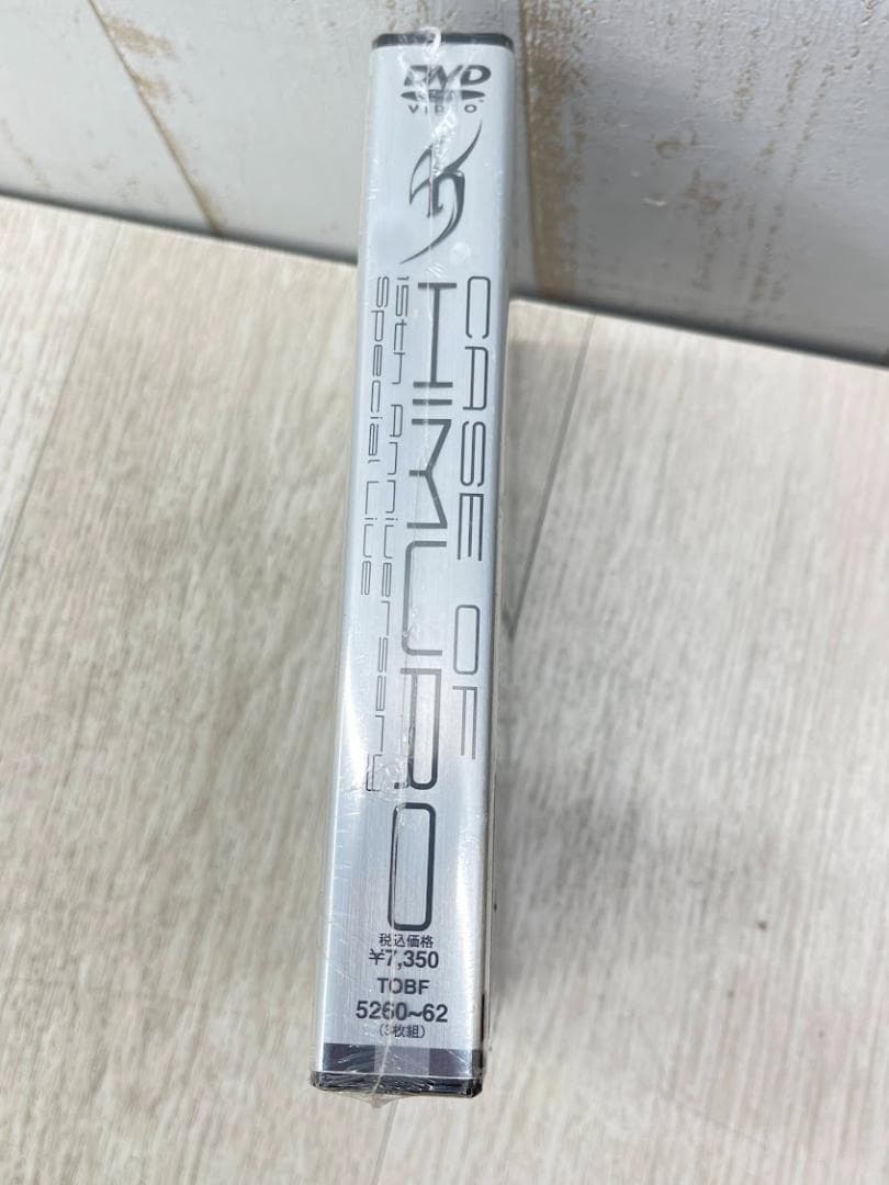 新品 未開封 氷室京介 Case of HIMURO 3枚組DVDボックス