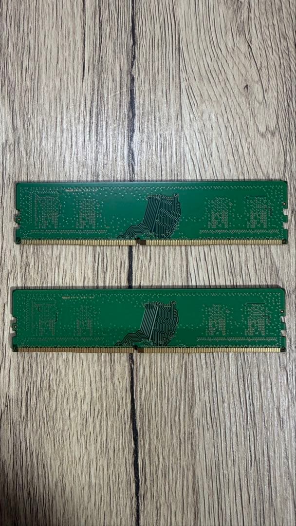 DDR4 8GBメモリ2枚セット(16GB)