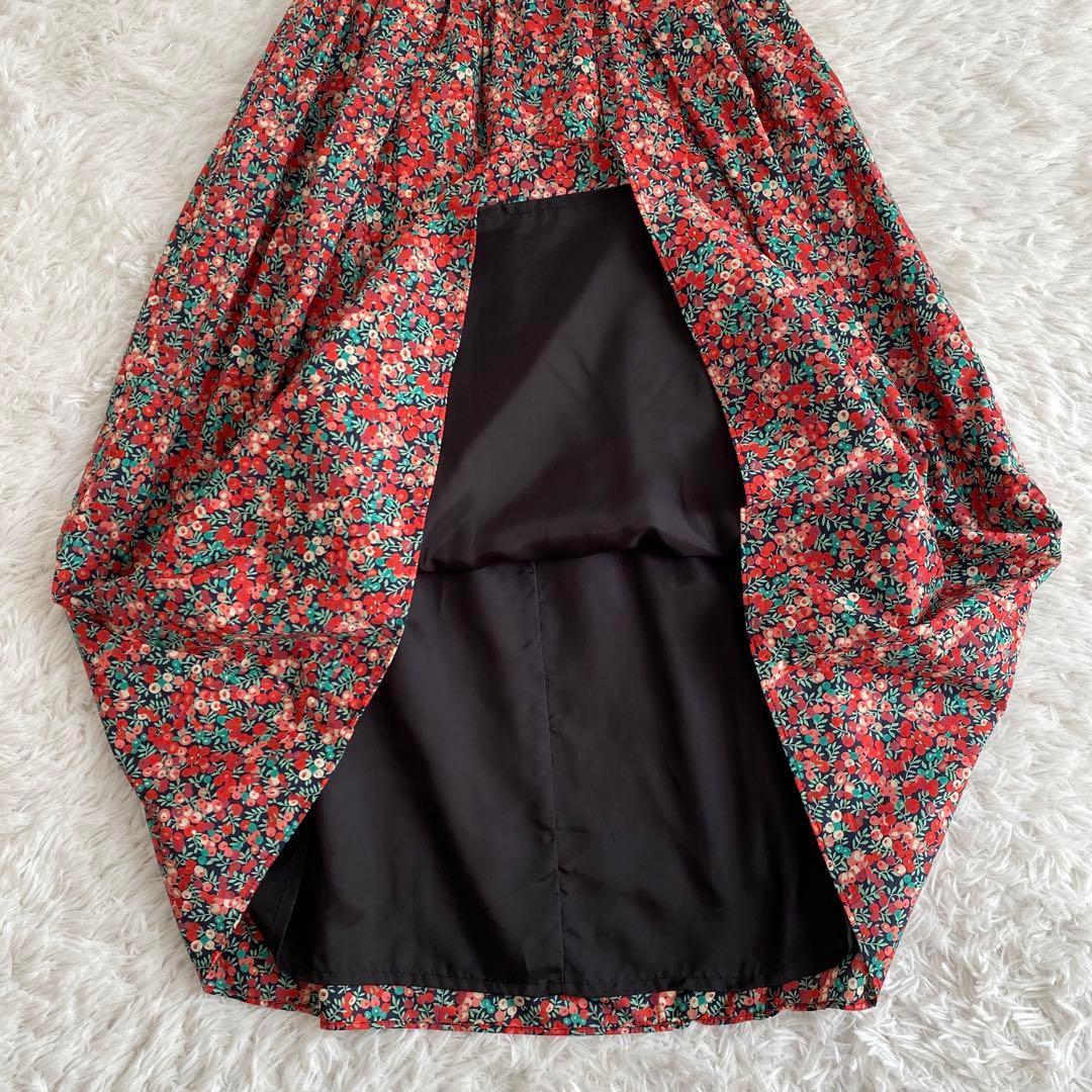 美品☆かぐれ kagure リバティプリントスカート 日本製 アーバンリサーチ