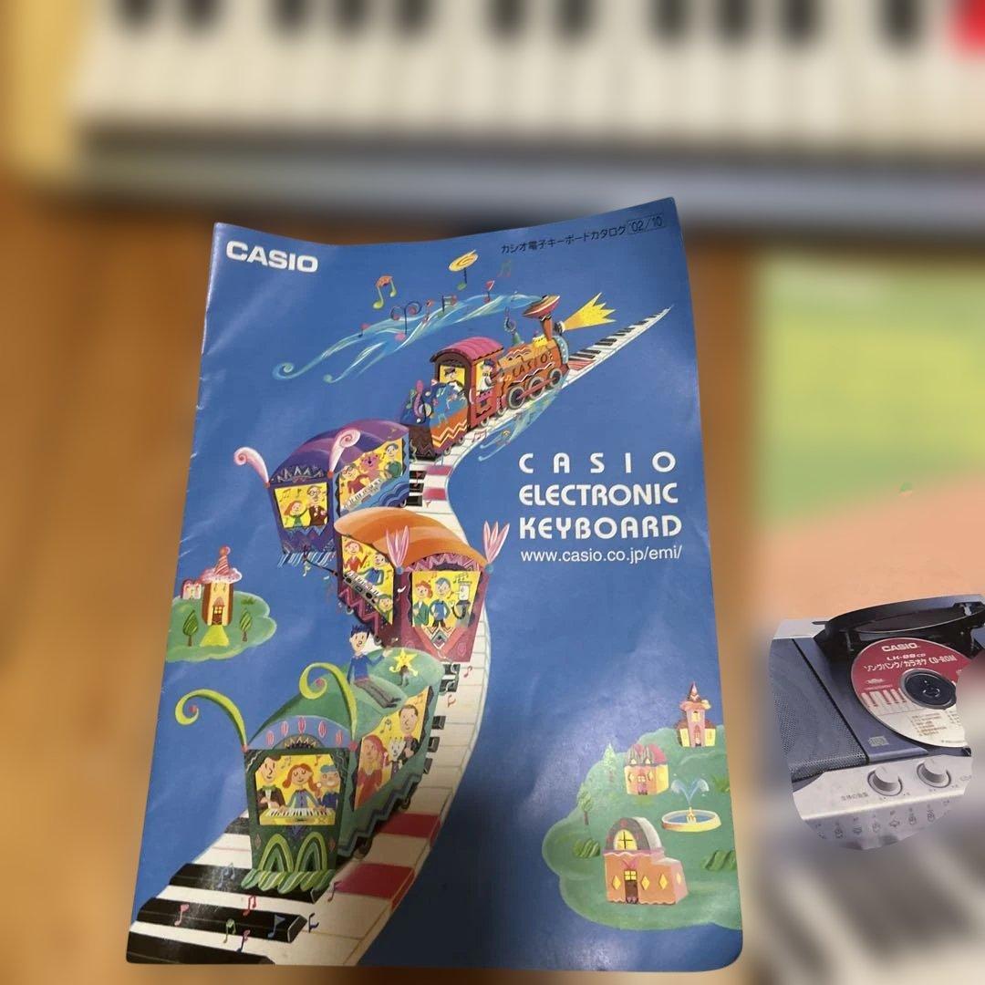 CASIO LK-38 光ナビゲーションキーボードLUCE ルーチェ 電子ピアノ