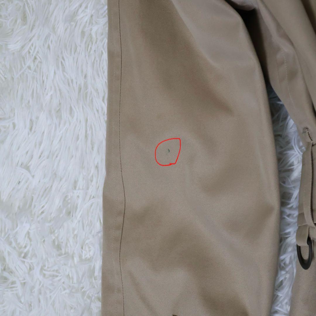 バーバリー　トレンチコート　ベージュ　ノバチェック　ブラウン系　11AB3