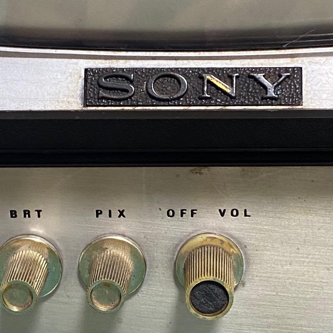 SONY ブラウン管テレビ 昭和レトロ 当時物