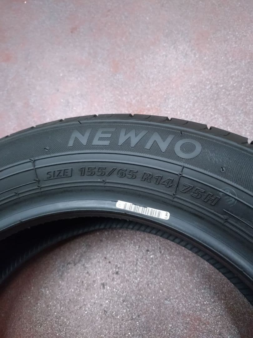 送料込み！155/65R14　ブリヂストン　NEWNO 3本