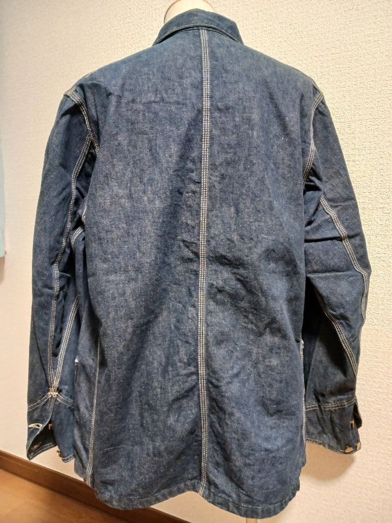 50s 極上 濃紺 Lee 91-J カバーオール 三角タグ ロングL