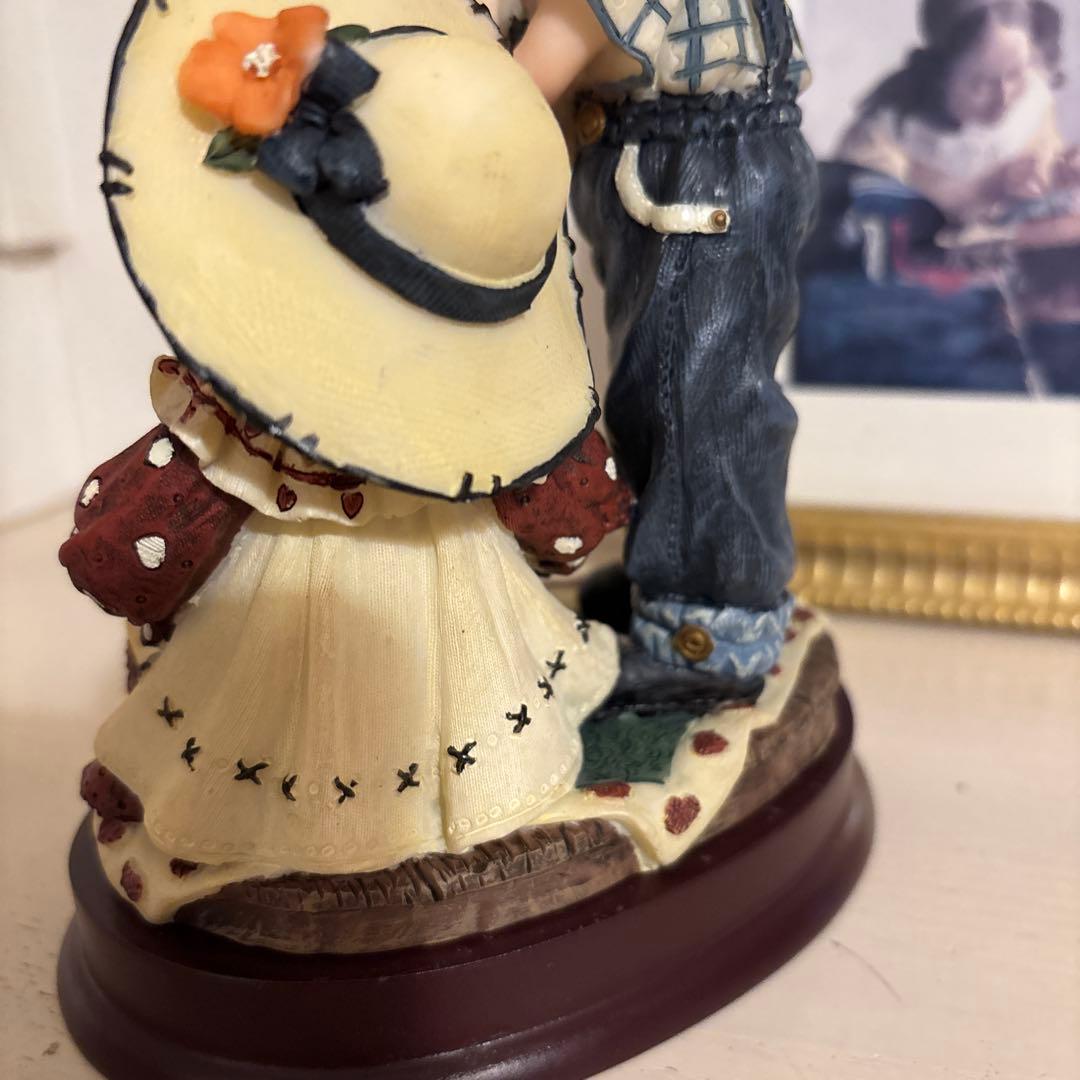 ㉜希少　Ricardo Shermani 作品　陶器人形