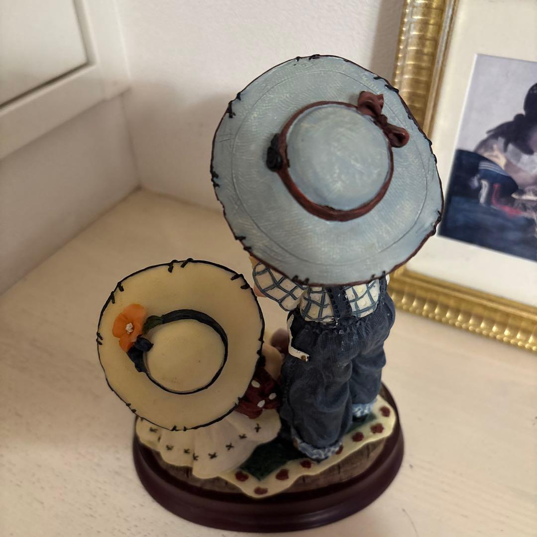 ㉜希少　Ricardo Shermani 作品　陶器人形