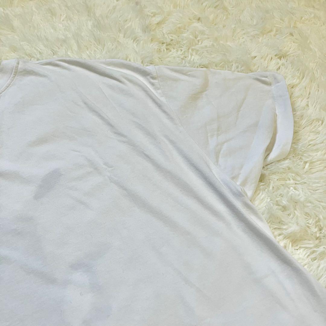 メゾンマルジェラ QUEEN BIG プリントTシャツ ホワイト コットン S