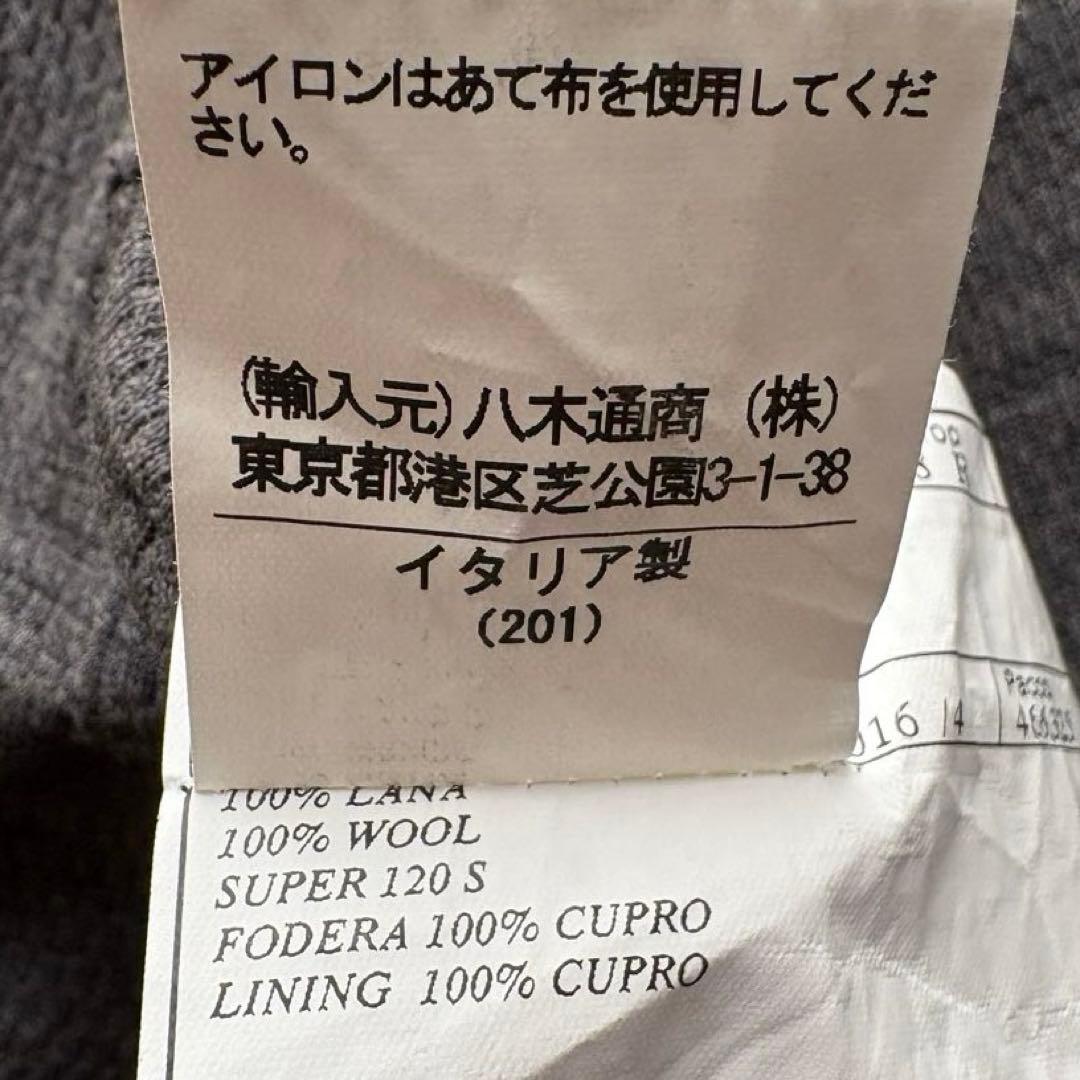 ★イタリア製 Lサイズ★ Belvest ニット テーラードジャケット 灰色