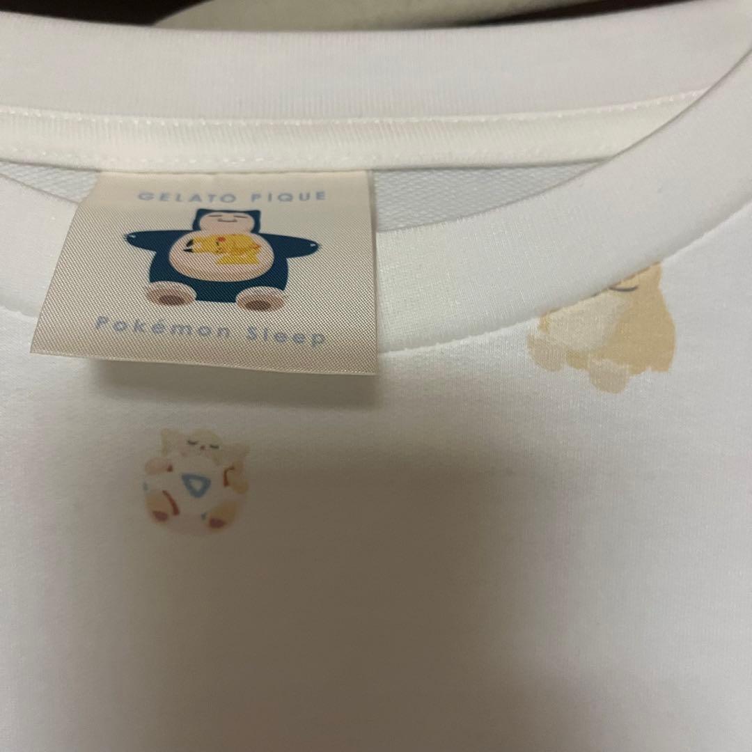未使用 ジェラートピケ ポケモン sleep柄 セットアップ ロンT パンツ A