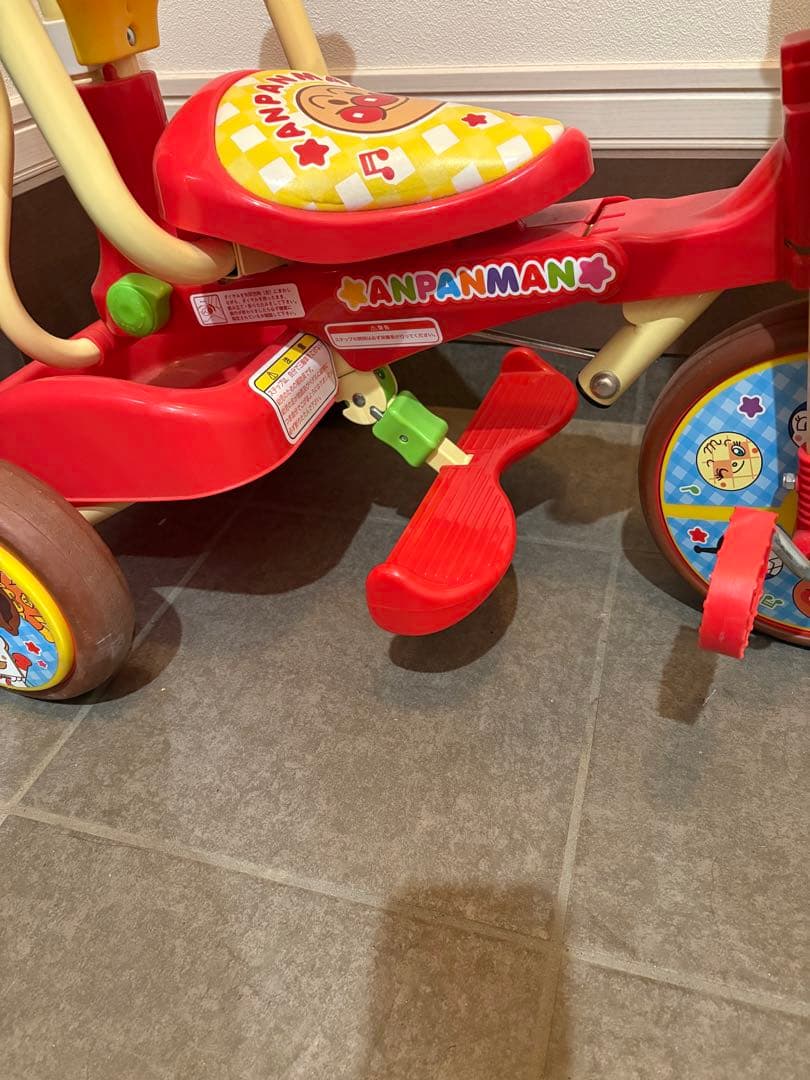 アンパンマン折りたたみ三輪車オールインワンUP III