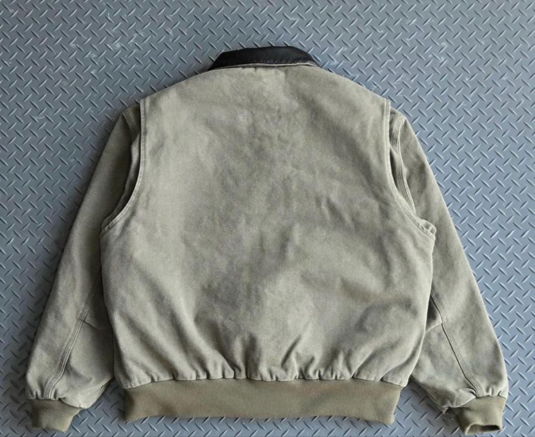 レザーカラーデトロイトジャケットL（beige）地底人最終値下げ 今月のみの出品