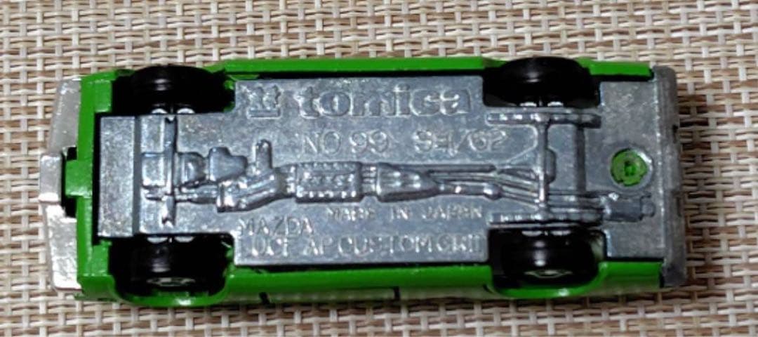 トミカ黒箱99-2 マツダルーチェAPカスタムGR Ⅱ 日本製 当時物