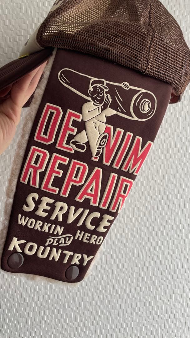 KAPITAL DENIM REPAIR ランバートラックCAP