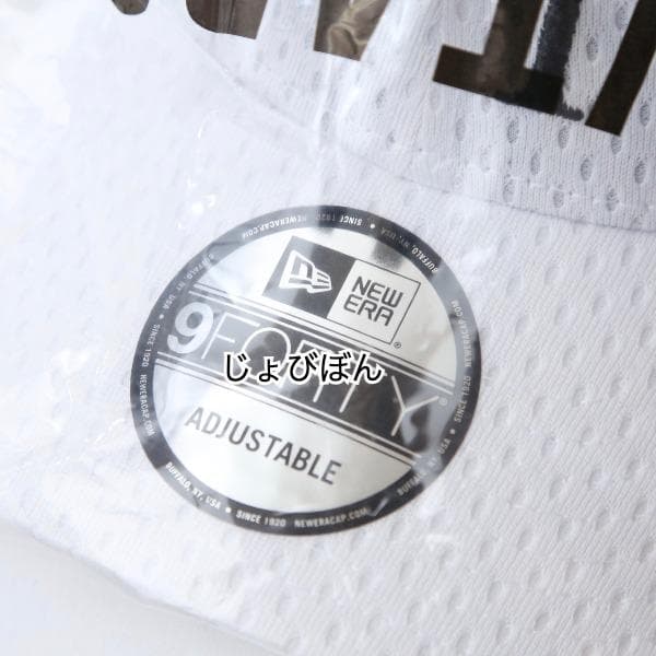25SS WTAPS NEW ERA 9FORTY CAP MESH 白 ⑤