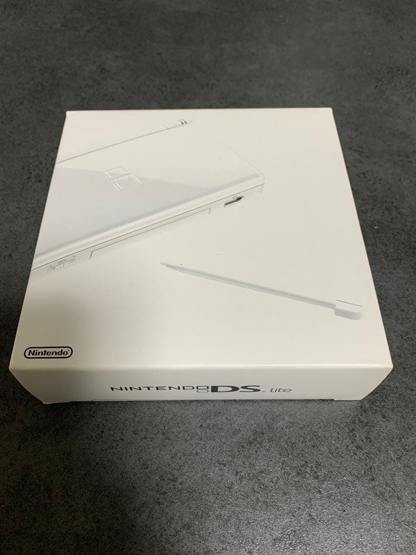 Nintendo DS Lite Crystal White本体