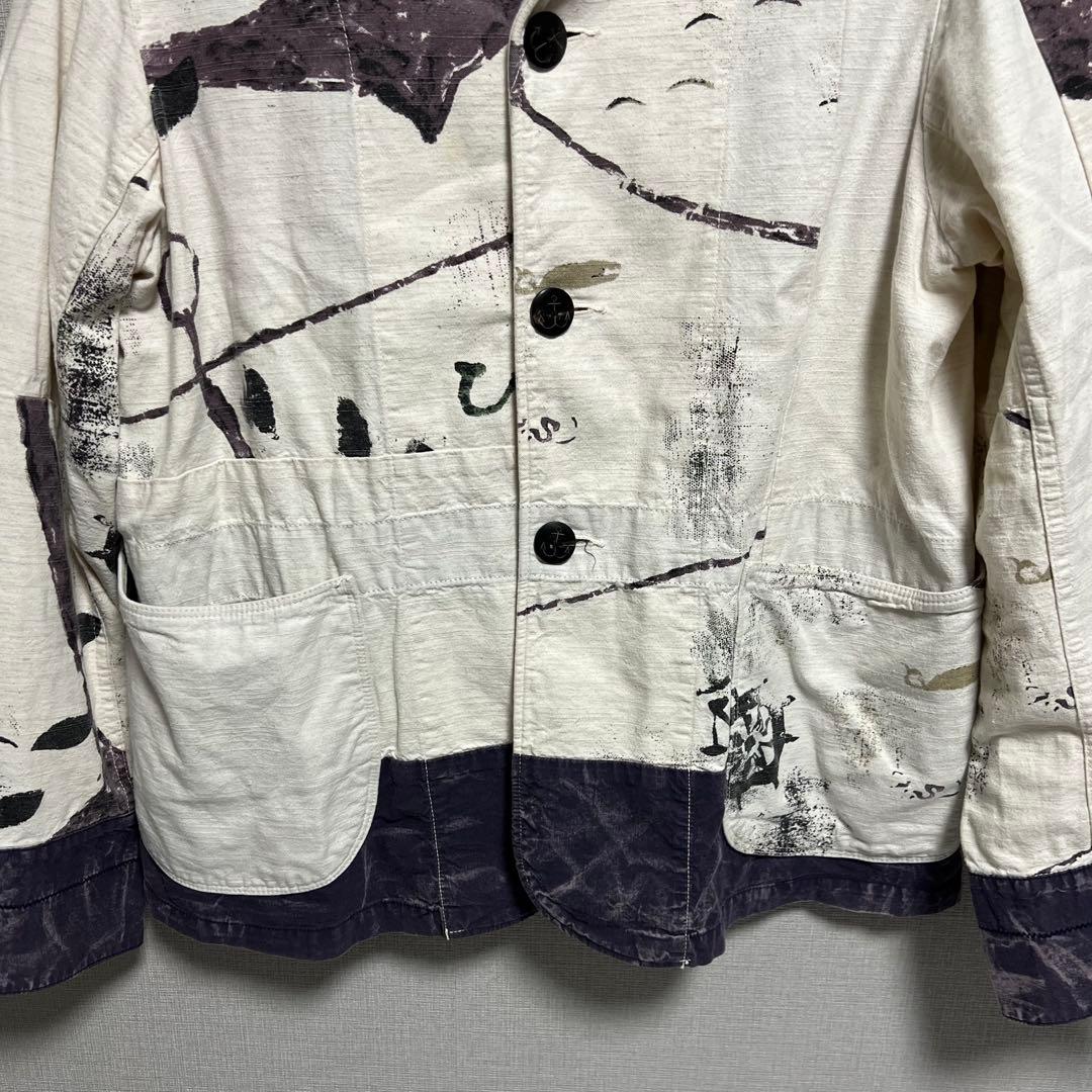 KAPITAL ジャケット 藍染 コットンリネン